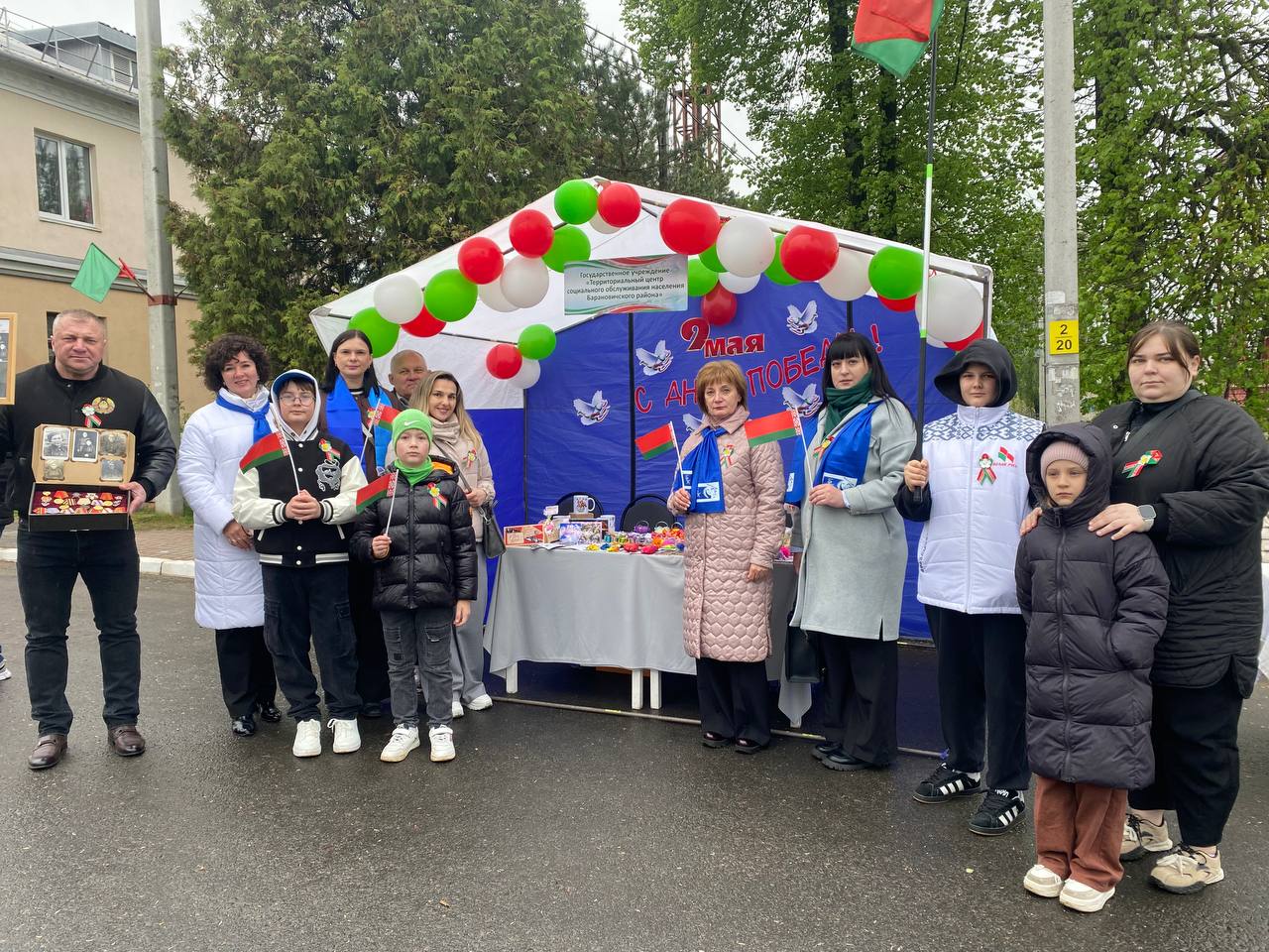 Участие в праздничных мероприятиях  празднования 81-й годовщины Победы