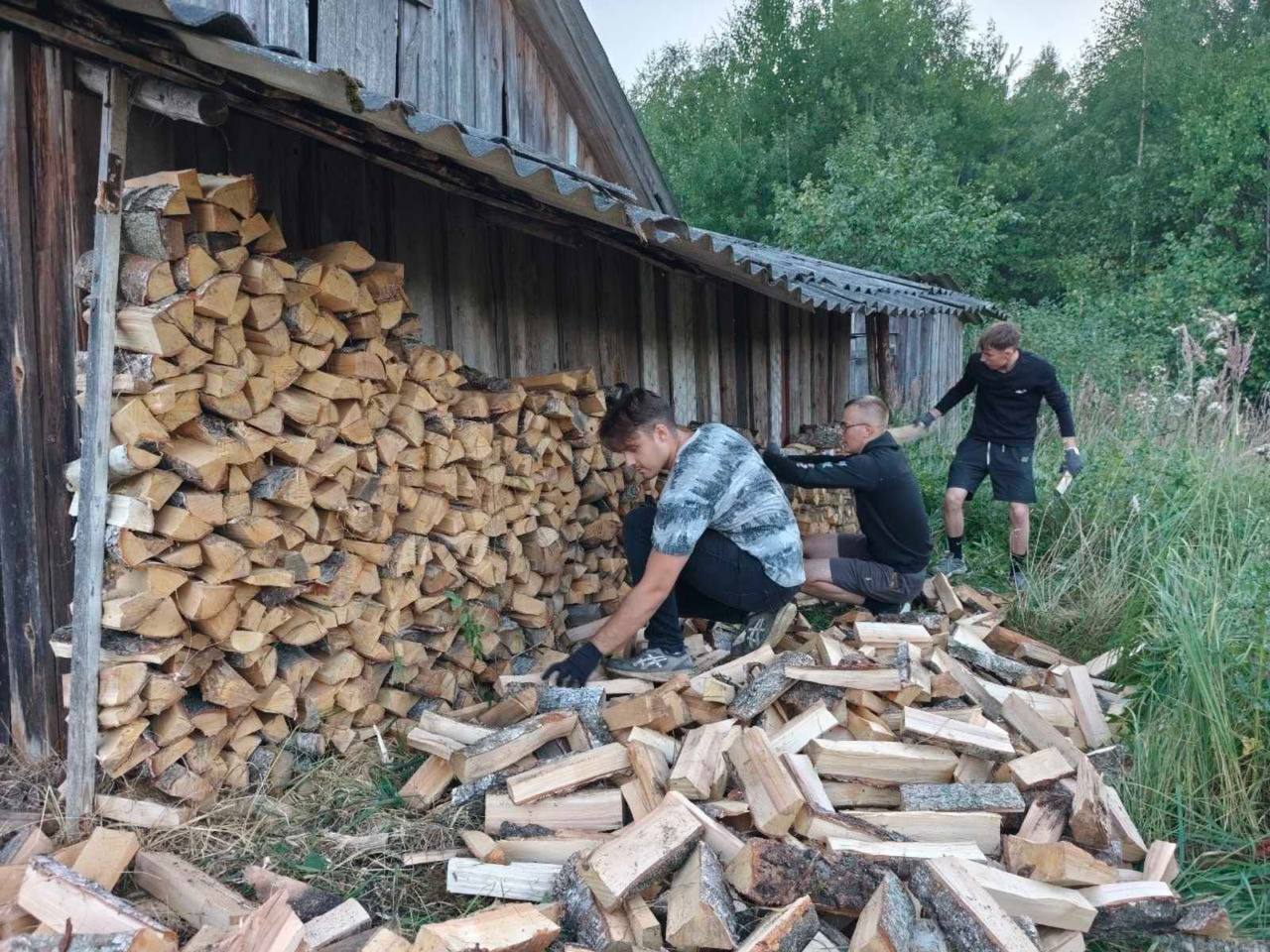 Тепло не только в доме, но и на душе
