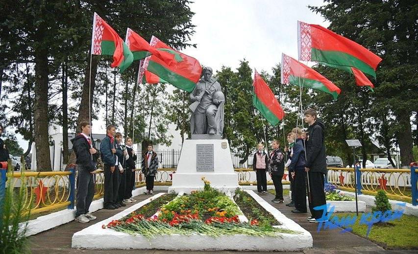 Участие в памятном мероприятии, посвященном 82-й годовщине освобождения Барановичского района от немецко-фашистских захватчиков